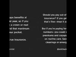 Dental insurance is a scam - Dentist POV