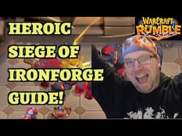 HEROIC Siege of Ironforge Guide - Thiefcatchers, Mekkatorque, and Magni - Warcraft Rumble