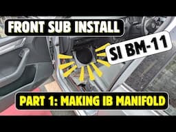 Stereo Integrity BM-11 front sub install part 1