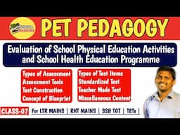 Evaluation of School Physical Education Activities and School Health Education Program|PET Pedagogy|