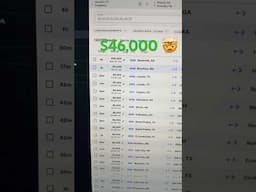 Is it really $46,000 for a flatbed load? #shorts #trucking #logistics