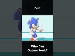 Who Can Outrun Sonic?