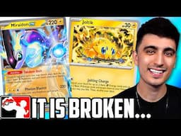 I Can't Believe Miraidon ex is BETTER NOW! Pokemon TCG Deck Profile (Joltik Box)