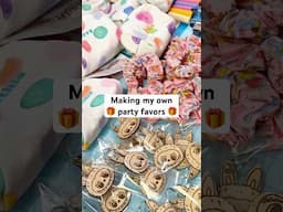 Making gifts for a fashion club party! #embroidery #diycrafts  #personalizedgifts