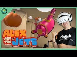 Alex And The Jets - Meta Quest 3 Mixed Reality Gameplay: A Fun Arcade Shooter Now in Early Access!