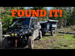 Finding the most irresistible camping Spots With Epic Views! UTV overlanding