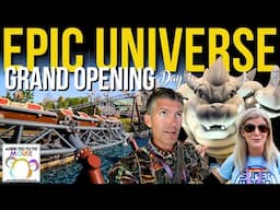 Epic Universe GRAND OPENING - Isle of Berk and Super Nintendo World
