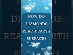 How diamonds reach the Earth surface through kimberlite pipes #diamonds