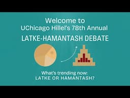 78th Annual Latke-Hamantash Debate