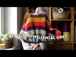 Are grey projects too boring? Why I won't be casting on another neutral (for now) // Knit + Chat