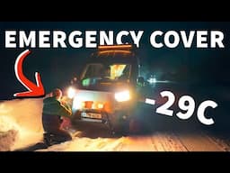 TOO COLD FOR THE ENGINE | Arctic Vanlife