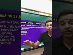 UGC NET | Important Questions | 1
