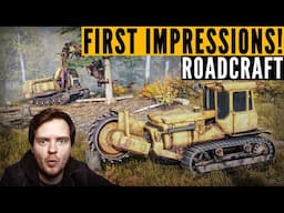 I PLAYED the RoadCraft DEMO (GAMEPLAY first impressions)