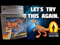Let's try this again. Mattel Hammond Collection Lost World Jurassic Park Velociraptor update!