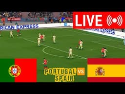 🔴 LIVE : Portugal vs Spain | European Nations League Final  2026 Match Live Streaming Now