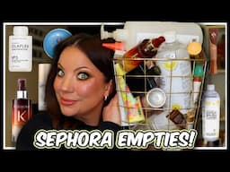 SEPHORA PRODUCT EMPTIES & WOULD I REPUCHASE?! | SPRING SPRING SAVINGS EVENT 2025