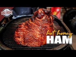 Easy Smoked Ham with a Hot Honey Glaze