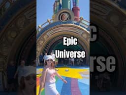 Epic Universe - My First Visit! 🌎 #epicuniverse #universalstudios #universalorlando #travel