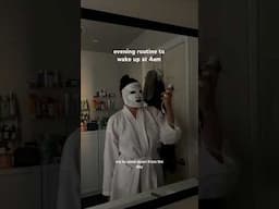 evening routine to wake up at 4am