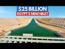 Egypt Is Building A $25 BILLION Artificial River In The Desert!