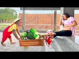Oh no! Mom shocked with Cutis & baby monkey's special surprise
