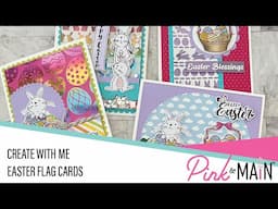 Create with Me | Easter Flag cards