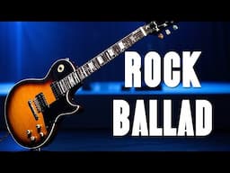 Nostalgic Rock Ballad 🎧 Backing Track (E Minor) 🎸