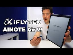 IFLYTEK AINOTE Air 2 Review! The Future of Note Taking is Here!