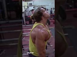 Barbell Upright Rows - Arnold Schwarzenegger  #bodybuilding #aestheic #mrolympia