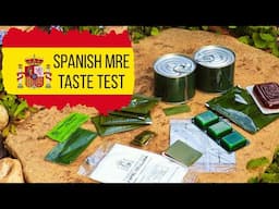 MRE Review | Spanish Armed Forces Single Ration Menu A5 | Eating Army Rations