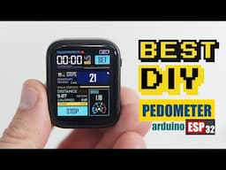 I made Step Counter - Pedometer (ESP32 project)