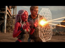 Risking His Life, He Took Laser Blasts for the Alien Girl—What Happened Next Was Worth the Risk...