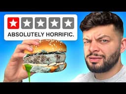 I Tested Takeaways with 1 STAR Reviews...