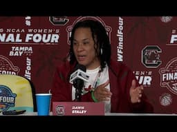 Dawn Staley press conference: South Carolina women's basketball coach on Texas Longhorns, Final Four