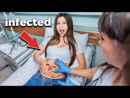 My Daughter got a NEW Belly Button Piercing and THIS HAPPENED! *tw