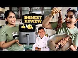 घरी आणला #wonderchef #airfryer उमाने बनवला त्यात #bangdafishfry #marathivlog