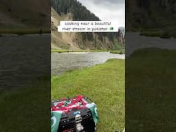Making Chicken Karahi near Kunhar River Naran Kaghan