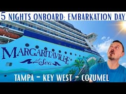 Margaritaville at Sea Islander Cruise: EMBARKATION Day, Tampa, Florida