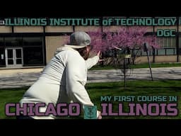 MY FIRST ROUND OF DISC GOLF IN ILLINOIS! | IIT DGC (Illinois Institute of Technology) in Chicago, IL
