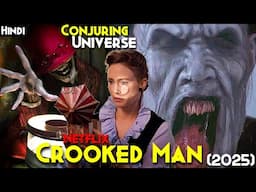 2025 CONJURING UNIVERSE New Horror - THE CROOKED MAN (2025) Explained In Hindi | Warren's Lost Case