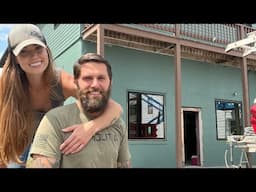 TRANSFORMATION Of The Cafe Exterior | Renovating A 100 Year Old Building