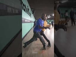 Perfect sync #stlouis #rollerskating