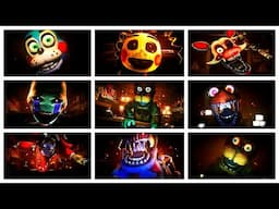 FNAF Rewritten: 87 Overhaul All Jumpscares