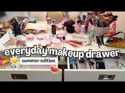 Let's reset my everyday makeup drawer for SUMMER ☀️