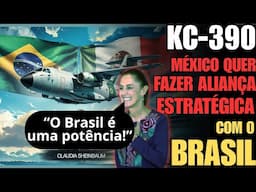 "Brasil é uma potência!" Diz presidente do México, que deseja KC-390 e aliança com Brasil
