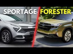 Which One Wins? 2025 Sportage vs. Forester Face-Off!