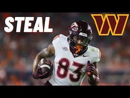 Washington Commanders Draft WR Jaylin Lane! Athletic Freak! Virginia Tech