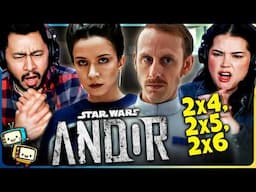 Star Wars ANDOR 2x4, 2x5 & 2x6 Reaction & Review! | Diego Luna | Adria Arjona | Stellan Skarsgård