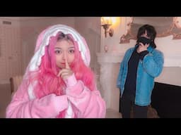 Surprising My Best Friend with My PINK HAIR...