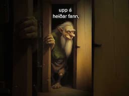 Shortly: Yule Lads: Gáttaþefur- Doorway-Sniffer- The 13 Icelandic Christmas Guys - 22 December